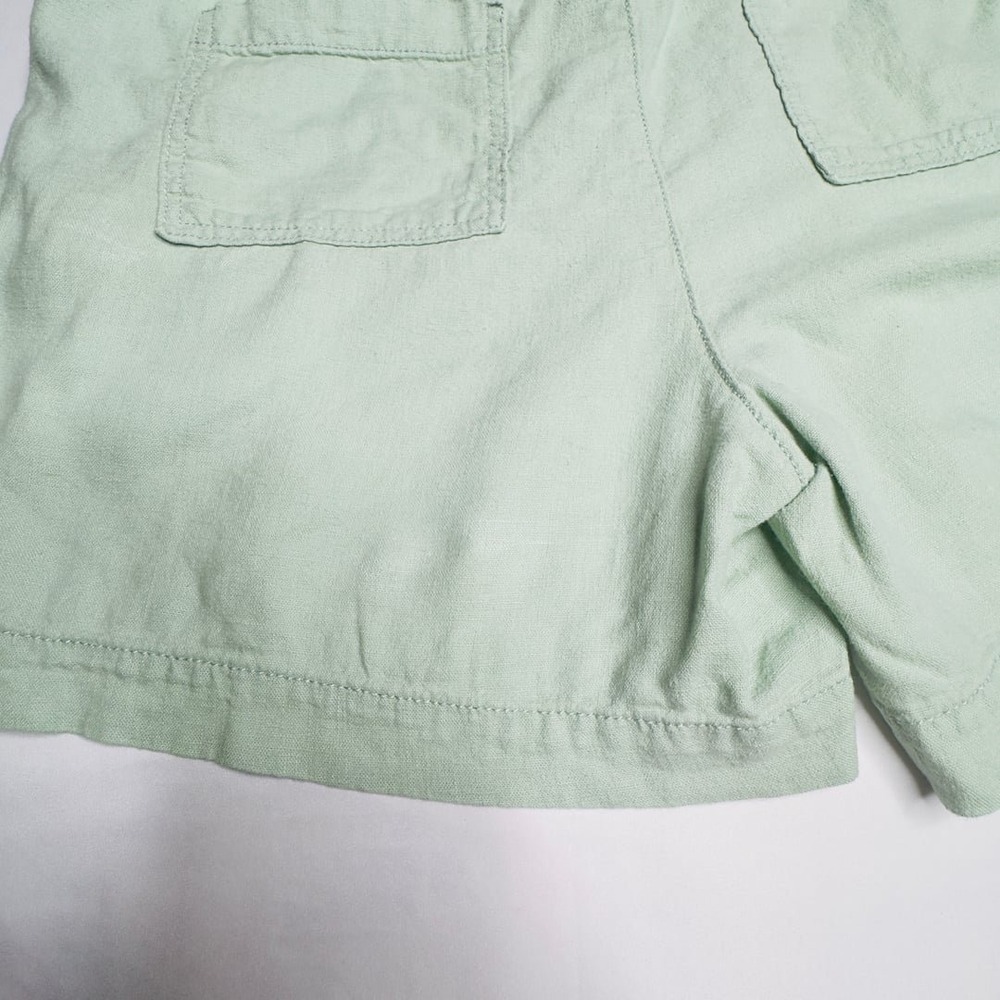Briggs‎ Seafoam Green Linen Shorts Size Large - Picture 10 of 15